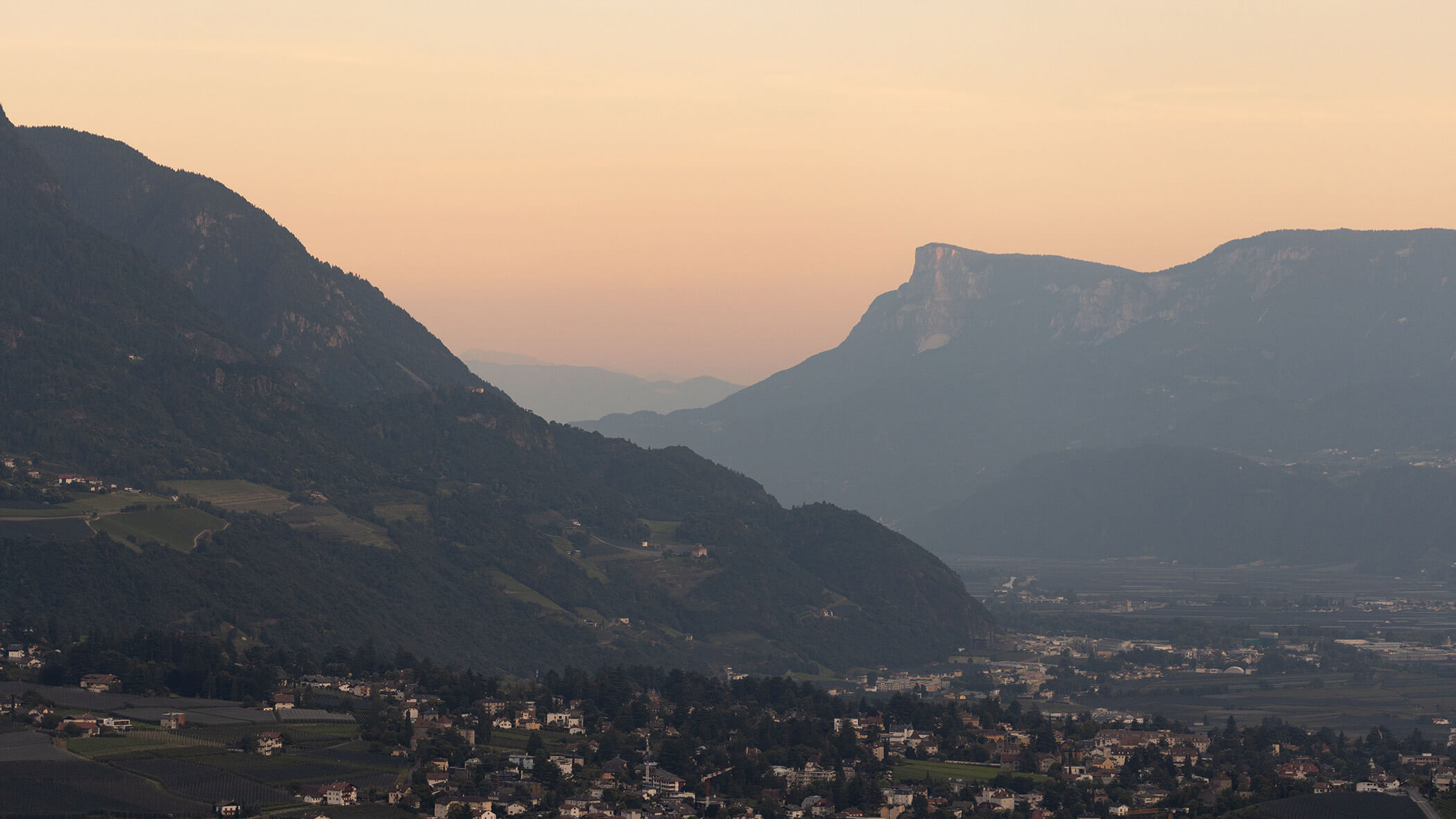 Panorama Meran und Umgebung