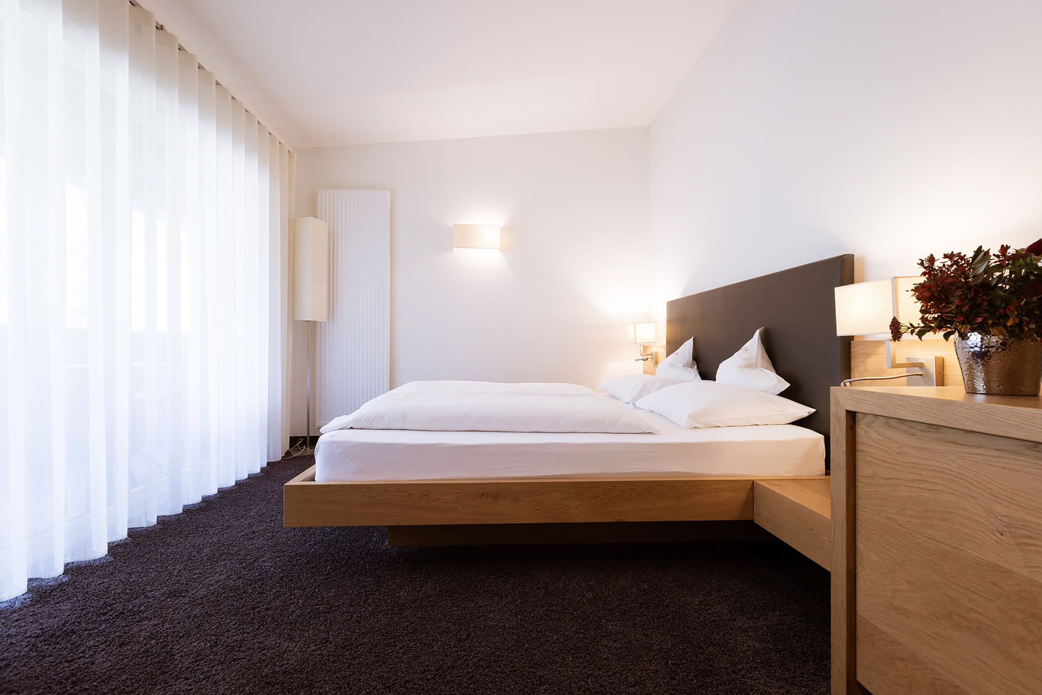 Camera Mutspitz letto - Sonnenhof